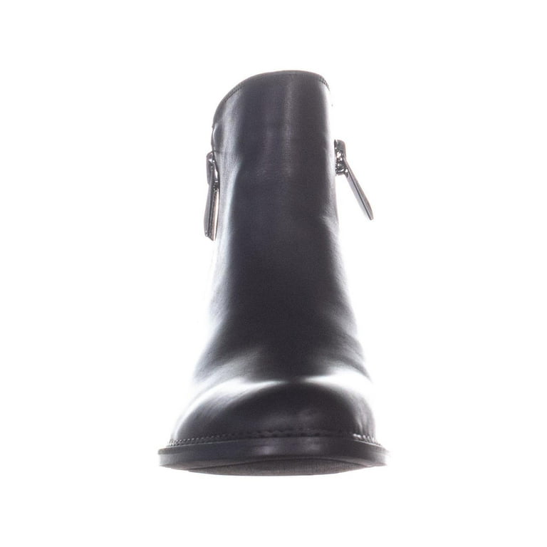 Franco sarto harmona leather sales double side zip bootie