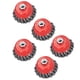 thumbnail image 5 of Rueda de cepillo de copa de alambre, 5 uds., anudada retorcida para amoladoras, limpieza de óxido, rebabas, rosca de tornillo M14, 5 of 10
