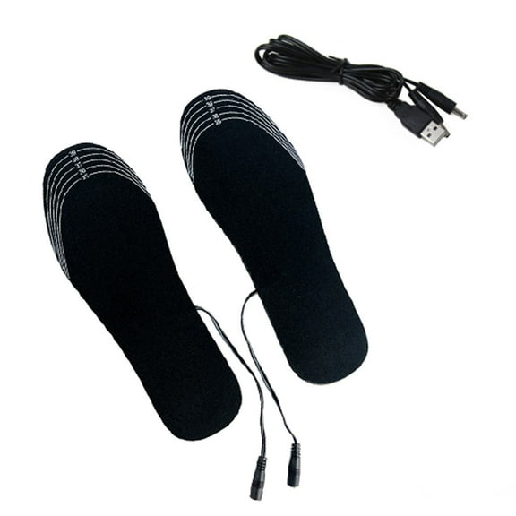 Unisex Heated Insoles Feet Warmers, Heated Foot Warmer Microwavable Shoe Inserts for Instantly Warm Feet ? Fits All Footwear Slippers, Socks, Boots
