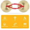 thumbnail image 3 of WEUVEB 1 Pair of Children’s Musical Instruments Alloy for Entertainment, 3 of 6