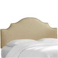 thumbnail image 1 of Skyline Furniture 831NB-BRLNNSND Full Nail Button Notched Headboard, Linen Sandstone, 1 of 1