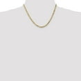 thumbnail image 3 of Auriga Fine Jewelry 14K Yellow Gold 4mm Figaro Chain Necklace 20inch for Women, 3 of 6