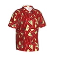 thumbnail image 2 of Daiia Fire Extinguisher Hawaiian Shirt for Men Gentle Cotton Regular Short Sleeve Casual-Small, 2 of 9