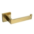 thumbnail image 2 of LAMIRO Brushed Gold Toilet Paper Holder,Wall Mount,Polyester,Bathroom Toilet Paper Holder,Storage,Novelty,Multicolor, 2 of 4