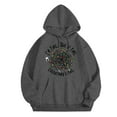 thumbnail image 4 of WEAIXIMIUNG Sweatshirts d'Automne Graphiques Mode Imprimé de Noël Décontracté à Capuche Manches Longues Hoodie Femme, 4 of 4