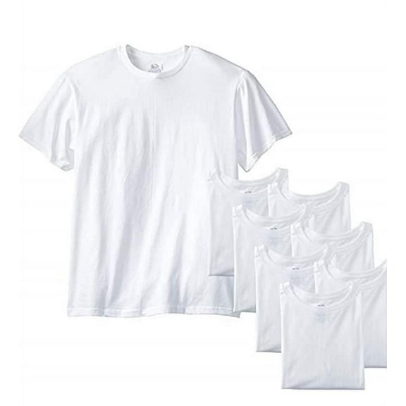 Fruit of the Loom Men's Softer Crew T-shirts Pack of 8