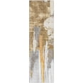 thumbnail image 2 of Addison Rugs Mayfield Premium Machine Washable Transitional Abstract Ivory Runner Rug, 2'3" x 7'6", 2 of 6