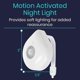 thumbnail image 1 of Luz de la taza del inodoro - Dispositivo activado por sensor de movimiento nocturno - Luz nocturna flexible ultradelgada para ba?o, ni?os, adultos, ancianos, personas mayores - Impermeable, Anuncio, 1 of 2
