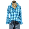 thumbnail image 4 of Njagoc3 Long Sleeve Shirts for Women Crew Neck Women Long Sleeve Tops Casual Fall Tops Trendy Cute T Shirts Outfits Clothes, 4 of 6