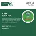 thumbnail image 3 of Green Mountain Coffee Lake and Lodge, 72 K-Cup Pods, Medium Roast, 3 of 4
