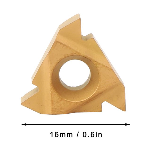 Turning Inserts, Sturdy High Hardness Carbide Insert, Turning Tool Semi-finishing Of Steel For Stainless Steel Processing External Thread Cutting