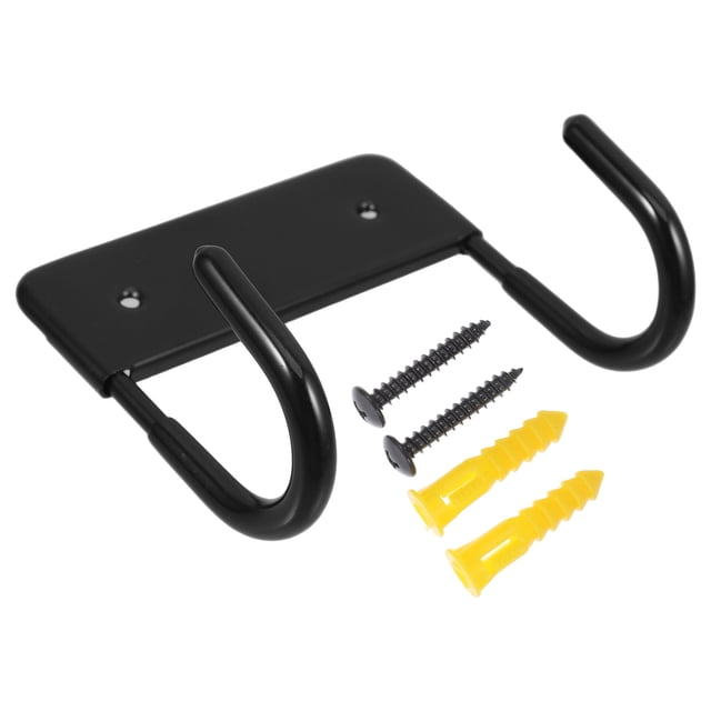 FOMIYES Organizador De Pared Metálico Negro Para Tabla De Planchar Y Utensilios Domésticos