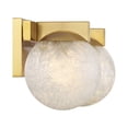 thumbnail image 5 of Darien 2-Light Bathroom Vanity Light in Warm Brass, 5 of 6