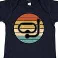 thumbnail image 4 of Inktastic Scuba Diver Retro Sunset Diving Boys or Girls Baby Bodysuit, 4 of 5