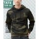 thumbnail image 2 of Sudadera polar con capucha y estampado de camuflaje para hombre, 2 of 5