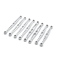 thumbnail image 4 of Vogacara 8 Piezas RC Bielas Práctico Creativo RC Car Parts Multiusos Car Hardware Premium RC Car Accesorios Negro Kits de construcción modelo Plata Vogacara FN001489-03, 4 of 6