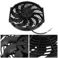 thumbnail image 3 of 12 Inch Electric Cooling Fan Universal Electric Radiator Slim Fan Push Pull Automotive Replacement Engine Fans, 3 of 8