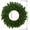 40cm/16in, variant on 16/20 Inch Artificial Pine Wreath - Unlit Green Christmas Wreath for Front Door, Rustic Evergreen Wreath for Winter Holiday Home Decor