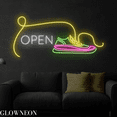 thumbnail image 2 of Glowneon Open Shoes Store Neon Sign, Sneaker Led Sign, Shoe Shop Art, 2 of 4