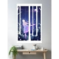 thumbnail image 2 of Swan Princess Poster Wall Art, Modern Wall Decor, 12x18 UNFRAMED, 2 of 3