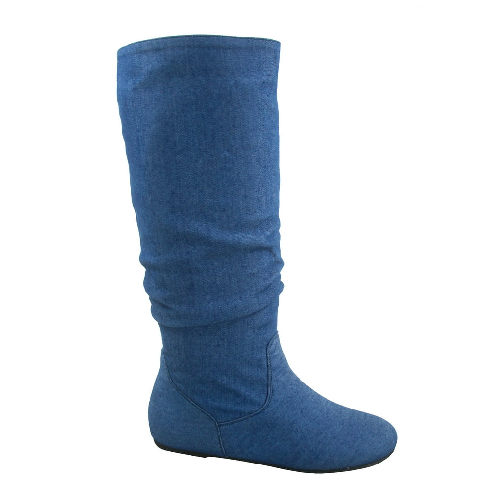 pull on slip on beige boots womens