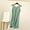 Mint Green, variant on HWRETIE Women Sleepwear,Women Pajama Dress Solid Color Sleeveless Skirt Summer Thin Loose Comfortable Casual Home Clothes Sleepwear Mid Calf Nightgown Gown (9XL)