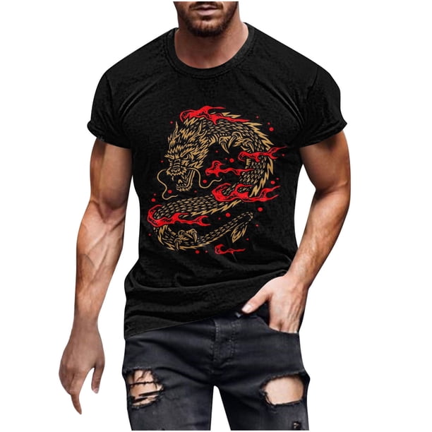 Camisetas de Manga Larga para Hombres Imprimir Cuello Redondo Camiseta de Sudadera Casual, Camiseta Unisex de Poliéster para Uso Al Aire Libre, Diario Y Primavera Verano