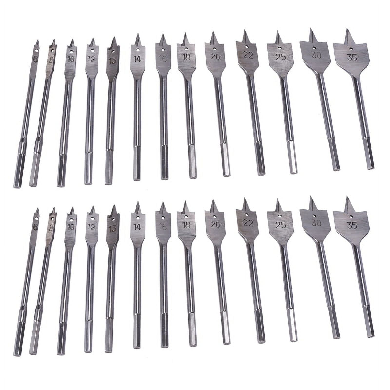 Broca De Pala Wolfcraft Para Madera - Diámetro 25 Mm, Vástago Hexagonal | Ideal Para Taladrar Agujeros Grandes