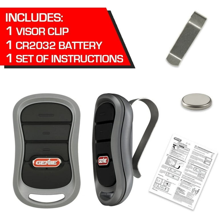 GENIE G3T-R 3-Button Remote with Intellicode Security Technology