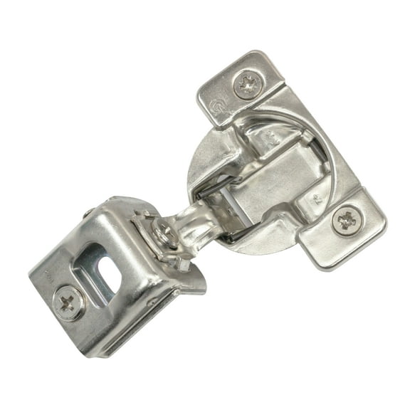 Grass 02889-15 TEC 864 Hinge, Edge Mount 108 Degree, 1-1/4 Overlay, 42mm Press In Dowel  Self Close