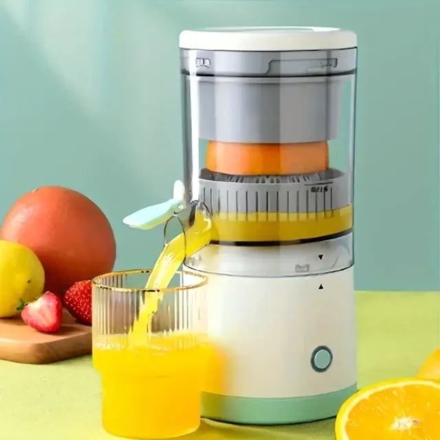 Portable Multifunctional Juicer - Automatic Juicing and Separation - Fresh Orange Juice Cup with USB Charging - Kitchen Appliance for Healthy Living