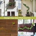 thumbnail image 3 of Enrejado De Pared De Jardín, Resistente A La Intemperie, Enrejado De Cadena Para Plantas Trepadoras, Acabado Mate Para Exteriores, 3 of 7