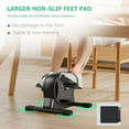 thumbnail image 5 of UPGO Mini Exercise Bike, Under Desk Bike Pedal Exerciser Portable Foot Cycle Arm & Leg Peddler Machine with LCD Screen Displays, 5 of 8