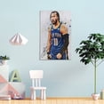 thumbnail image 4 of Jalen Brunson Poster Wall Art Picture Painting Poster Canvas Print Posters Artworks Bedroom Living Room Decor 12x18inch(30x45cm), 4 of 6