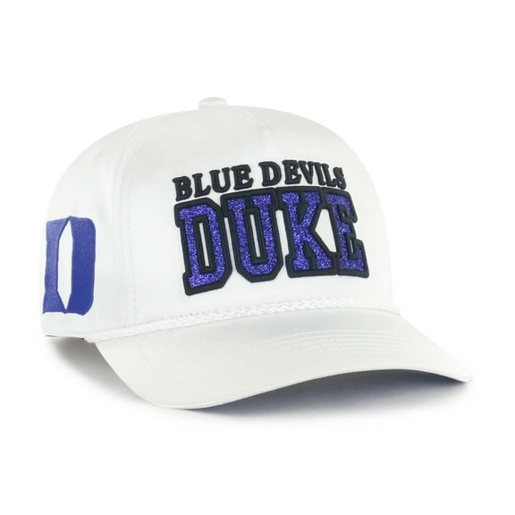 Women's '47 White Duke Blue Devils Outspoken Hitch Adjustable Hat