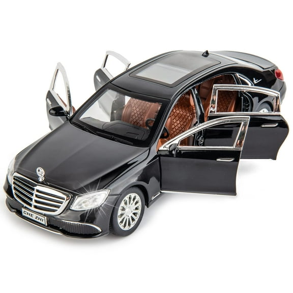 CHUNYAN 1/24 Mercedes-Benz E300 alloy car model, with lights and sounds, suitable for collection as a gift