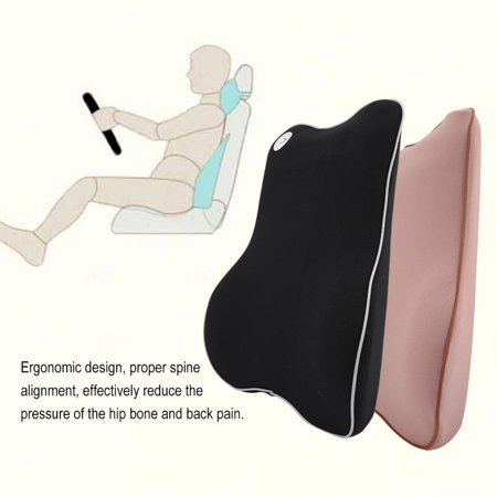 Yosoo Memory Foam Lumbar Cushion Premium Lumbar Support Pillow