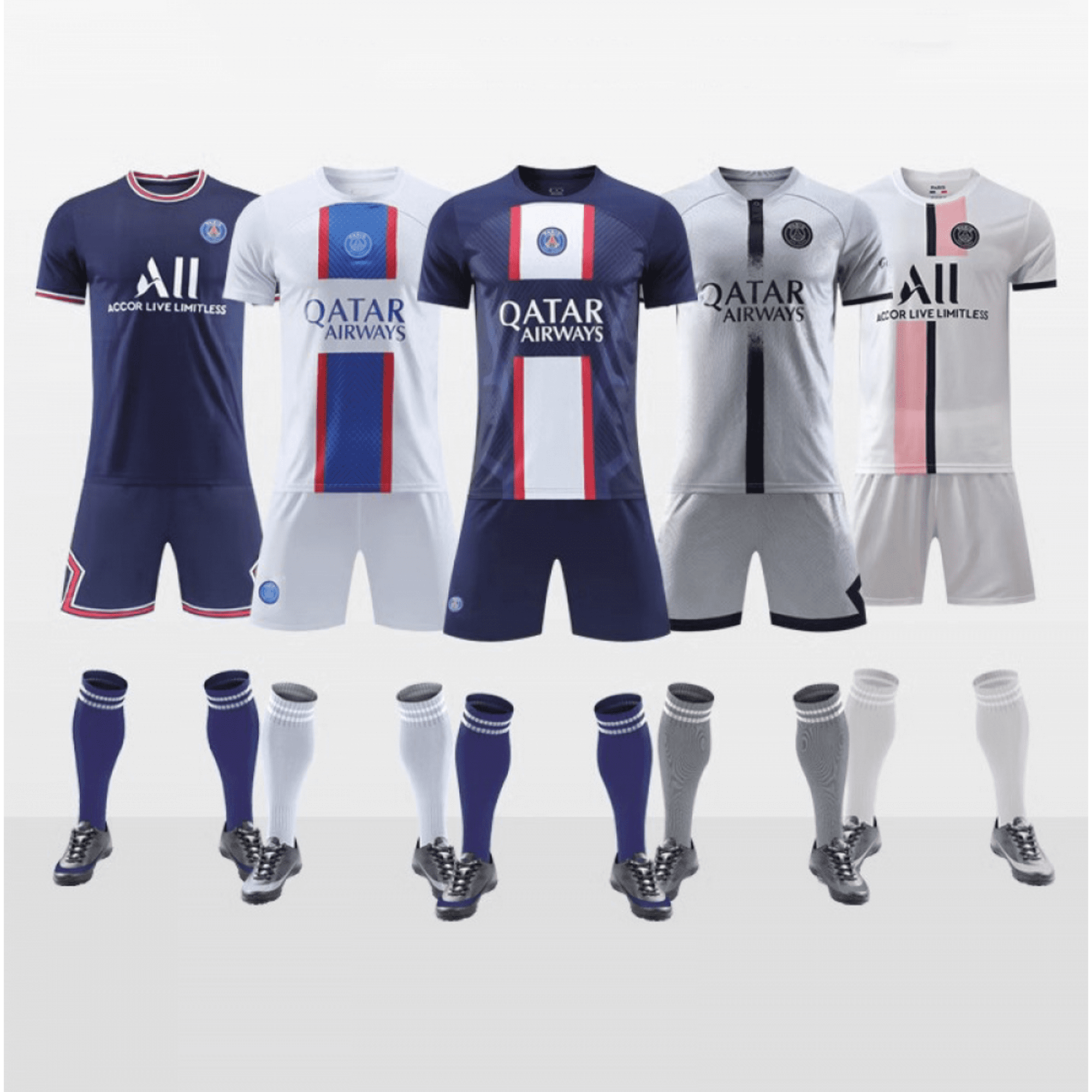 Men's And Women's Barcelona Football Sportswear Saint-Germain Suit