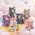 thumbnail image 2 of Plush Blind Box, Cute Cat Plush Keychain Blind Box, Kawaii Soft Stuffed Doll Collectible Plush Figure Toy, 1 of 7 Possible Styles, Surprise Birthday Gift for Teens Girls & Adults (Single Box), 2 of 8