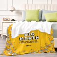thumbnail image 4 of Throw Blanket for Big Mouth Bed Couch Flannel Blanket for Kids Boys Girls Gifts Soft Warm Home Decor 50x60 Inch, 4 of 7