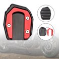 thumbnail image 2 of Kickstand Enlarge Plate Pad Red for Kawasaki Vulcan S 650 VN650 2015-2021, 2 of 5