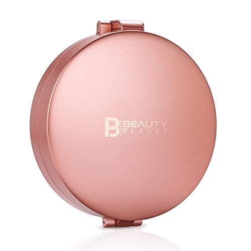 Beauty Planet 20x Magnifying Mirror, Handheld Light Up Magnifying Mirror