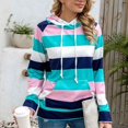 thumbnail image 2 of Oversized Sweatshirts For Women Loose Fit Casual Long Sleeve Button Hooded Sweatshirt Hoodie With Pocket, 2 of 5