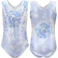 thumbnail image 3 of Xmarks Girls Gymnastics Leotards With Matching Shorts Sparkly Ballet Dance Activewear Kids Athletic Apperal Dance Outfit 5-12 Years, 3 of 9
