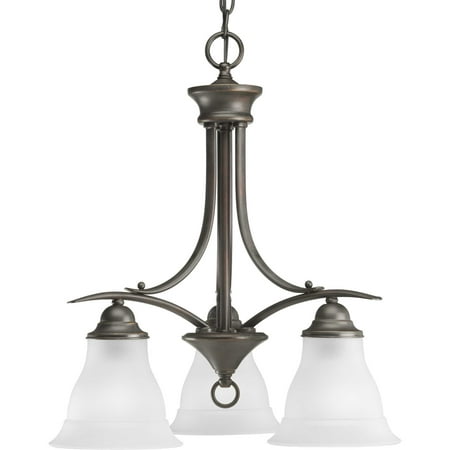 

Progress Lighting P4324 Trinity 3 Light 19 Wide Chandelier - Bronze