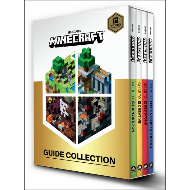 Minecraft Minecraft Guide Collection 4 Book Boxed Set Exploration Creative Redstone The Nether The End Other Walmart Com Walmart Com