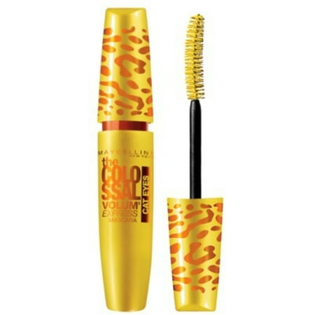 Maybelline Volum' Express The Falsies Colossal Cat Eyes Washable Mascara, Glam Black [233], 0.31 (Best Falsies For Small Eyes)