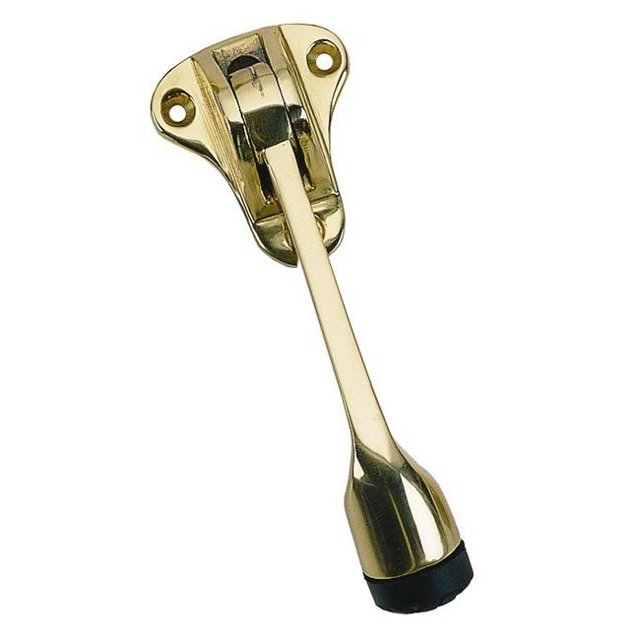 5-0.25 Locking Floor Door Stop Venetian Bronze