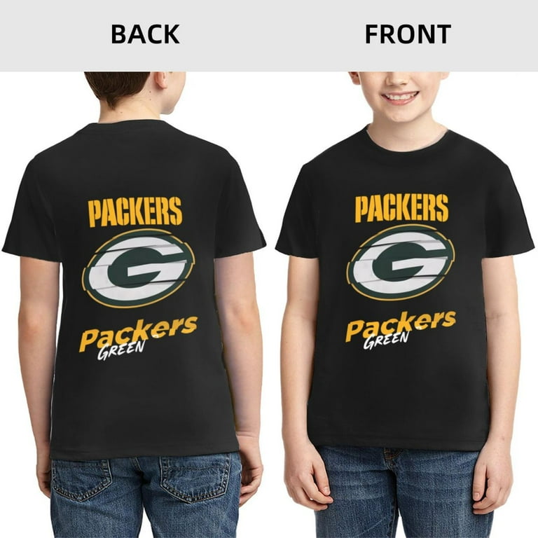 Kids green bay shirts deals