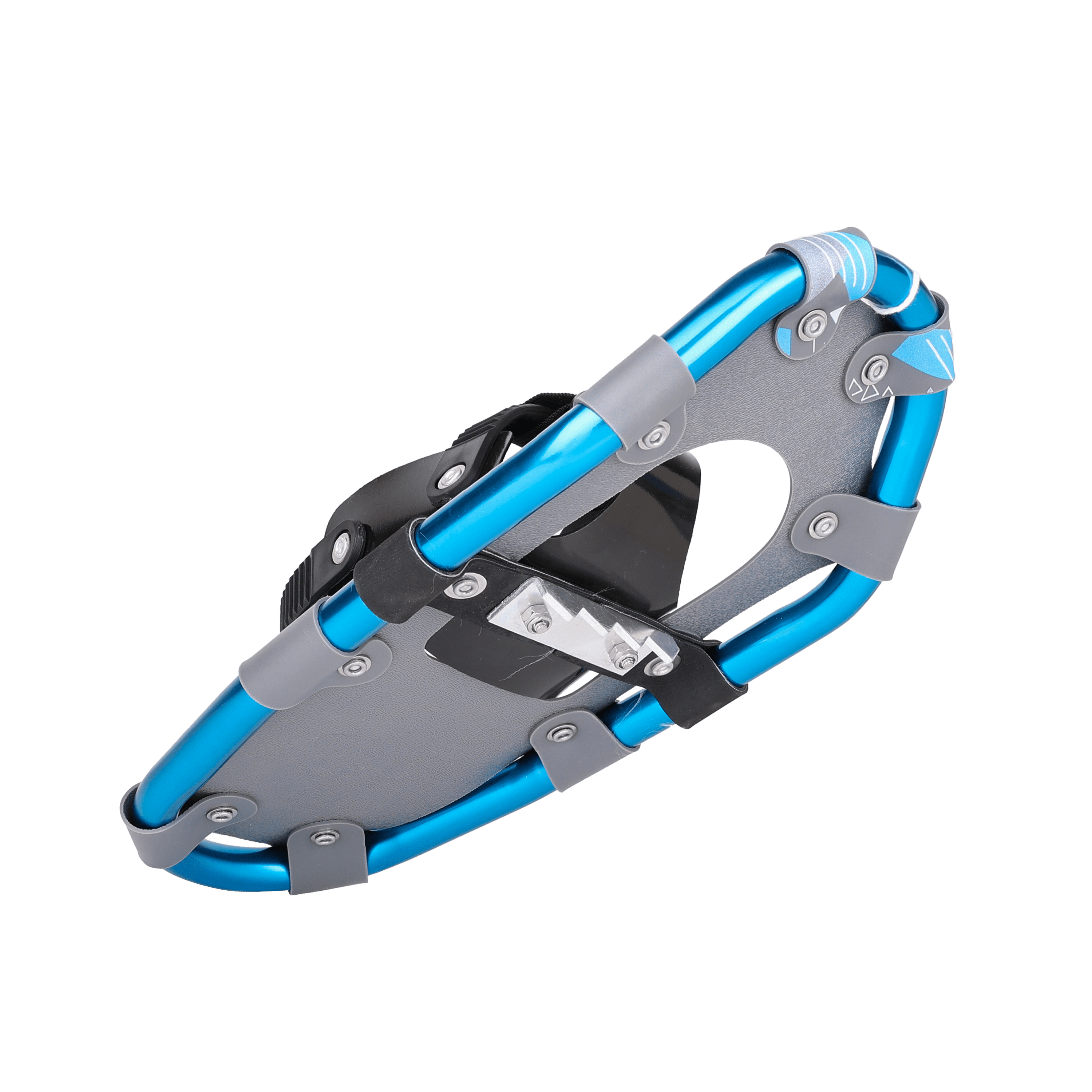 Navigator Series Kids Lightweight 14" Aluminum Frame Snowshoes Pair, Ratchet Binding
